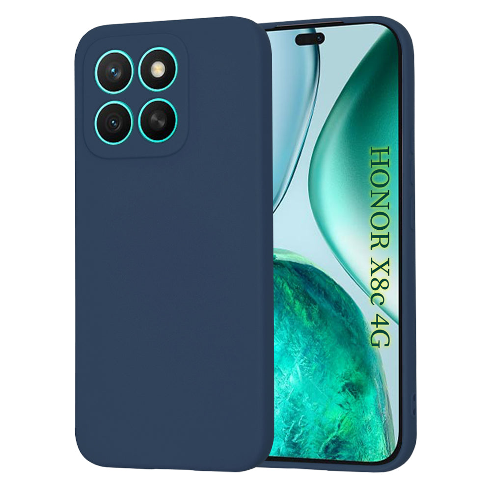 Funda para Honor X8c, Techsuit, SoftFlex, Azul Marino