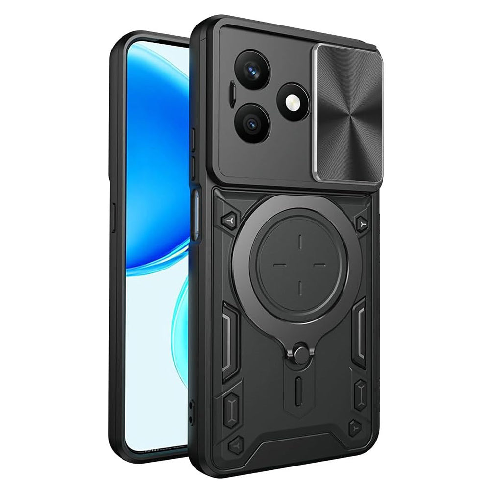 Funda para Honor X8d, Techsuit, CamGuard Pro, Negra