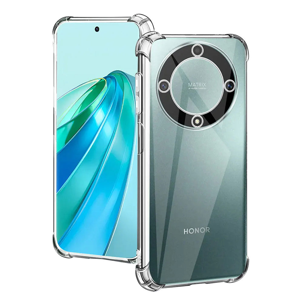 Funda para Honor X9a, Techsuit, Antigolpes Transparente, Transparente
