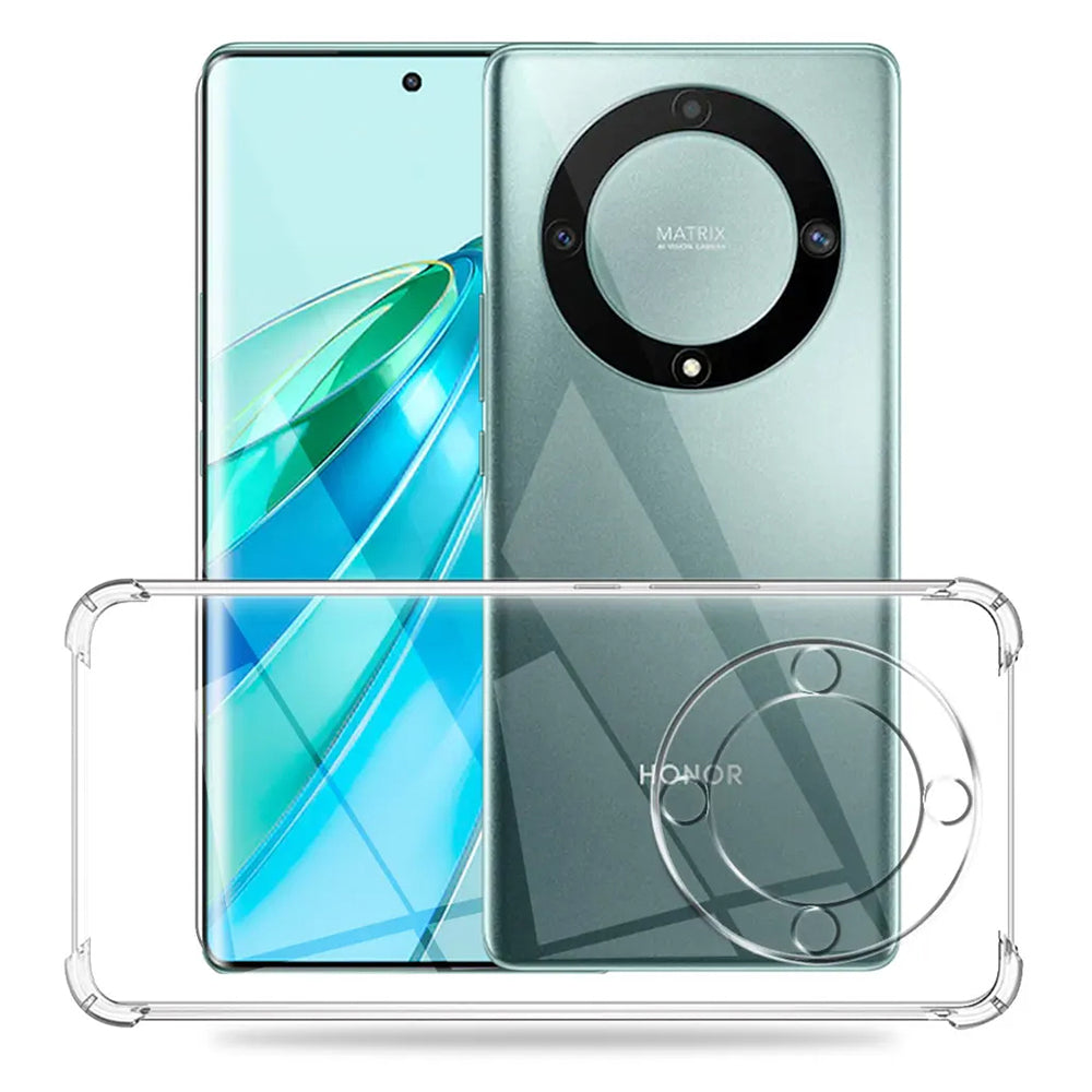 Funda para Honor X9a, Techsuit, Antigolpes Transparente, Transparente