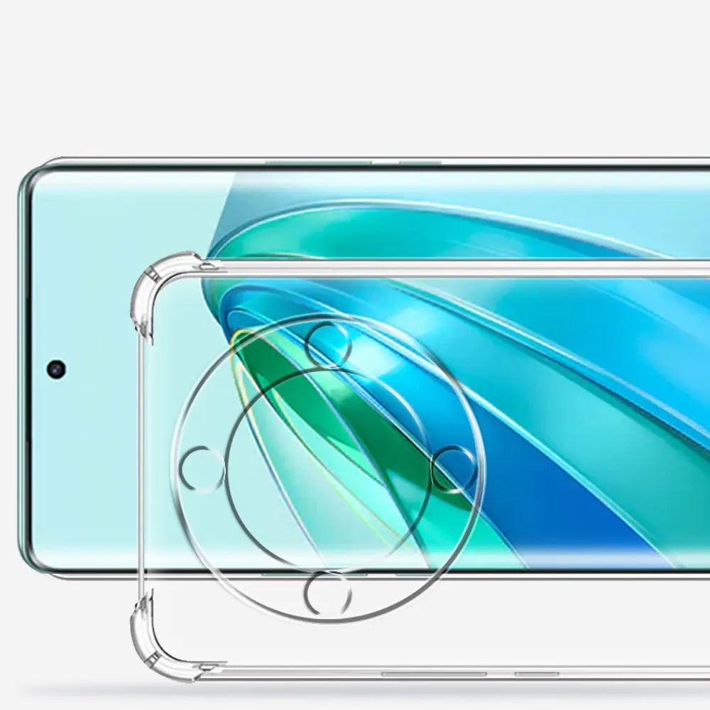 Funda para Honor X9a, Techsuit, Antigolpes Transparente, Transparente