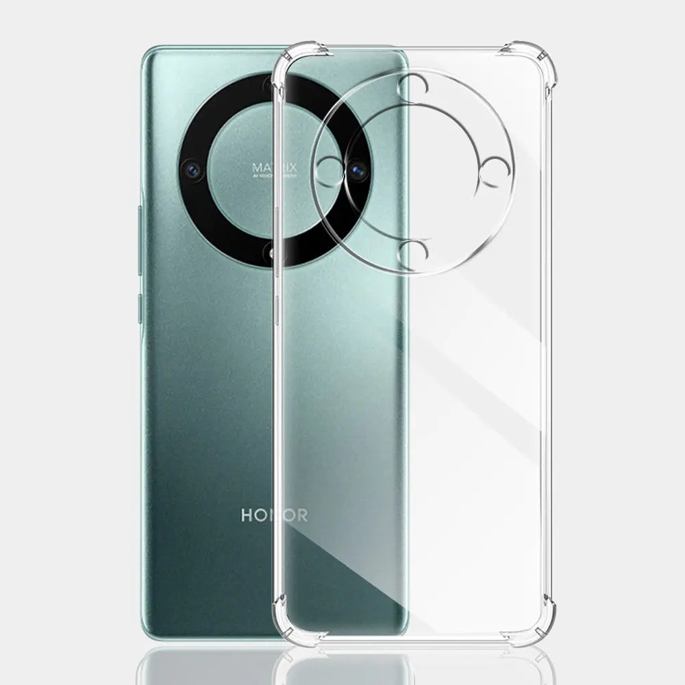 Funda para Honor X9a, Techsuit, Antigolpes Transparente, Transparente