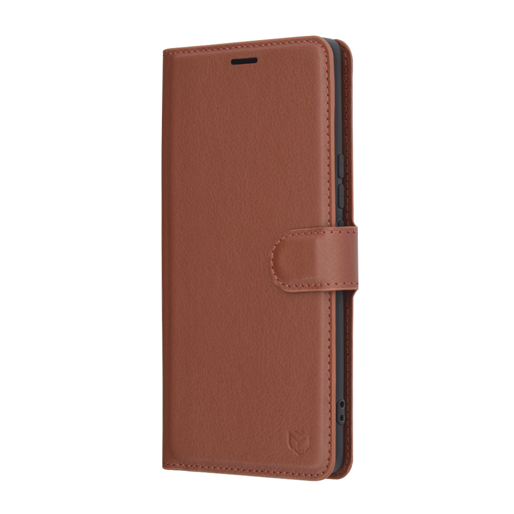 Funda para Honor X9c / Magic7 Lite, Techsuit, Folio de cuero, Marrón