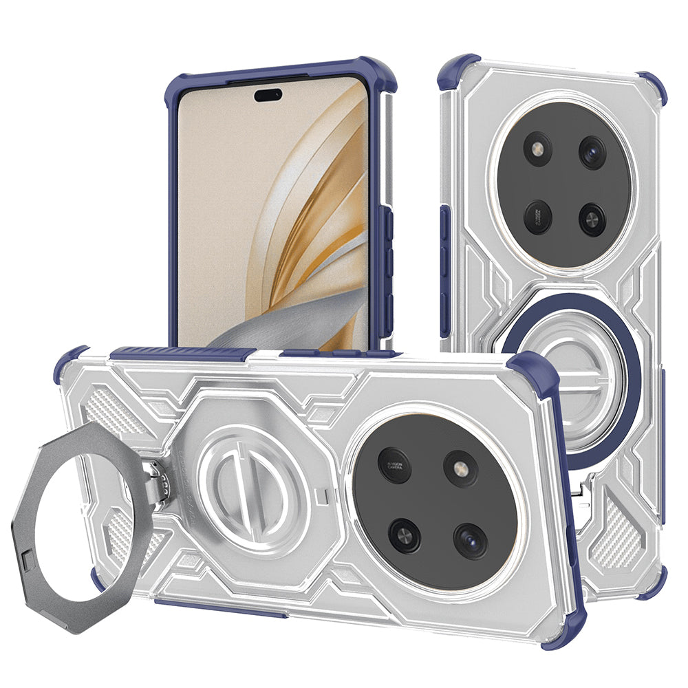 Funda para Honor X9c / Magic7 Lite, Techsuit, Carbon Shield Pro, Azul