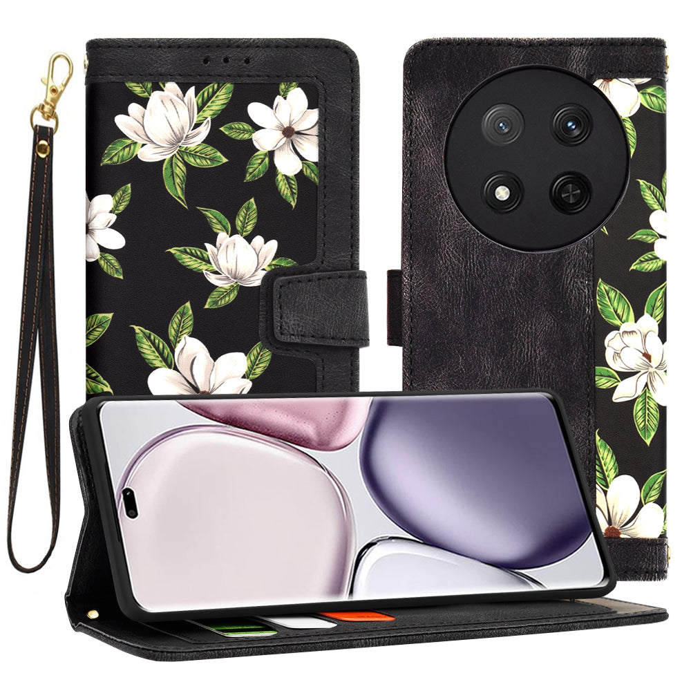 Funda para Honor X9c / Magic7 Lite, Techsuit, FlipCraft, Negra
