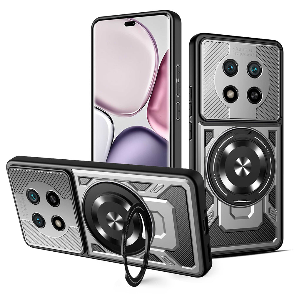 Funda para Honor X9c / Magic7 Lite, Techsuit, RuggedCam, Gris