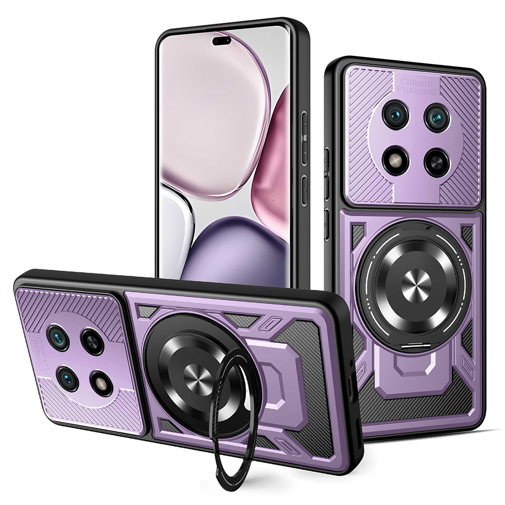 Funda para Honor X9c / Magic7 Lite, Techsuit, RuggedCam, Morado