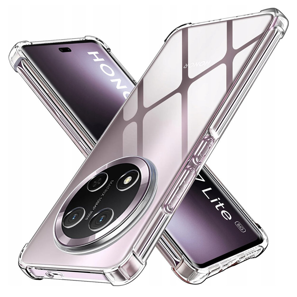 Funda para Honor X9c / Magic7 Lite, Techsuit, Transparente a prueba de golpes, Transparente