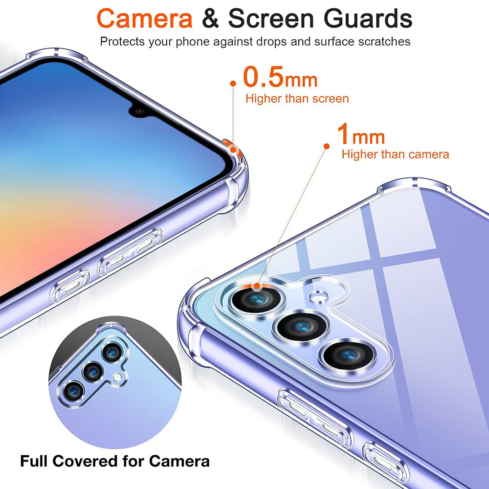 Funda para Honor X9c / Magic7 Lite, Techsuit, Transparente a prueba de golpes, Transparente