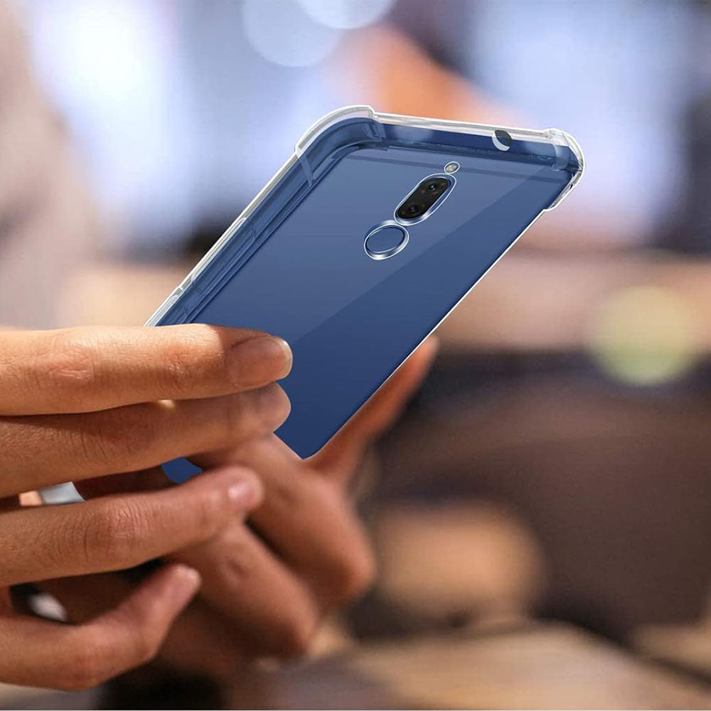 Funda para Huawei Mate 10 Lite, Techsuit, Antichoque Transparente, Transparente