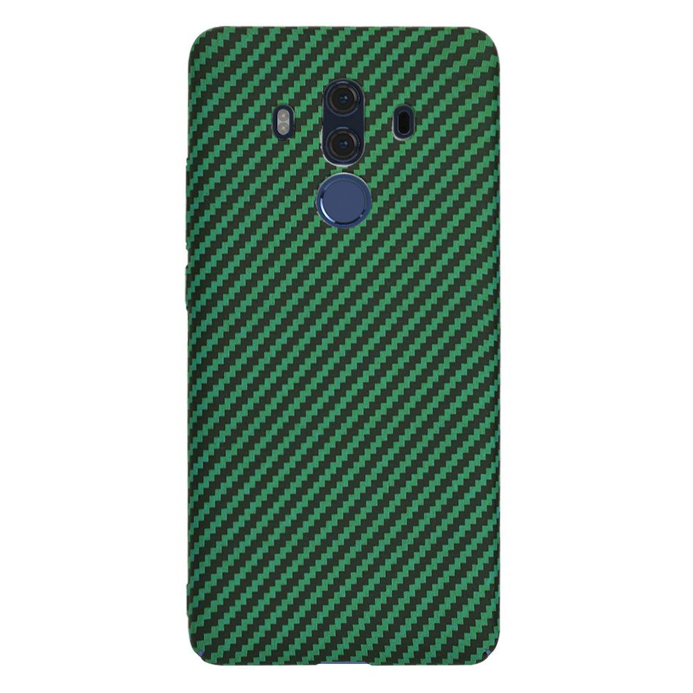 Funda para Huawei Mate 10 Pro, Techsuit, Carbonite FiberShell, Verde