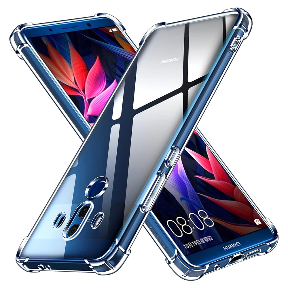 Funda para Huawei Mate 10 Pro, Techsuit, Antigolpes Transparente, Transparente