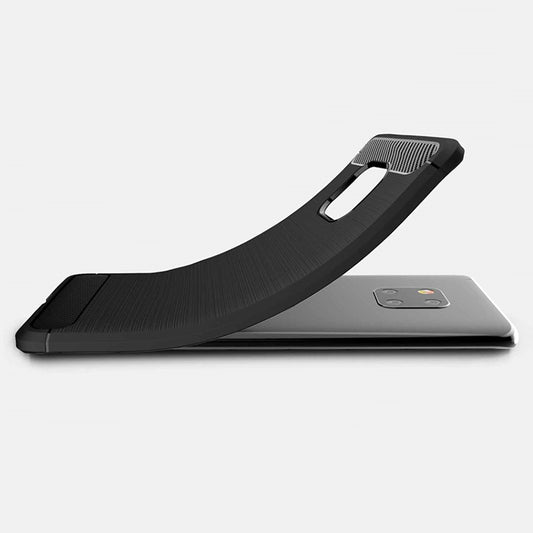 Funda para Huawei Mate 20 Pro, Techsuit, Carbono, Negra