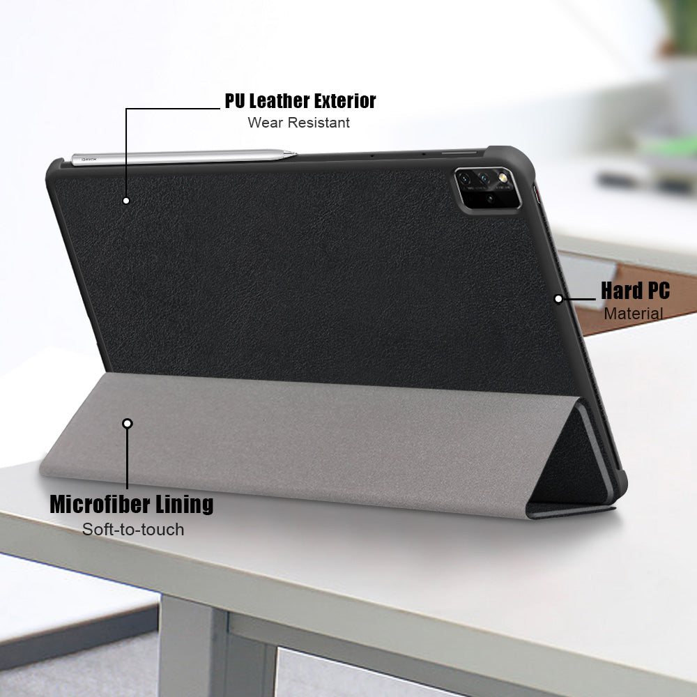 Funda para Huawei MatePad Pro 12.6 (2021), Techsuit, FoldPro, Negra