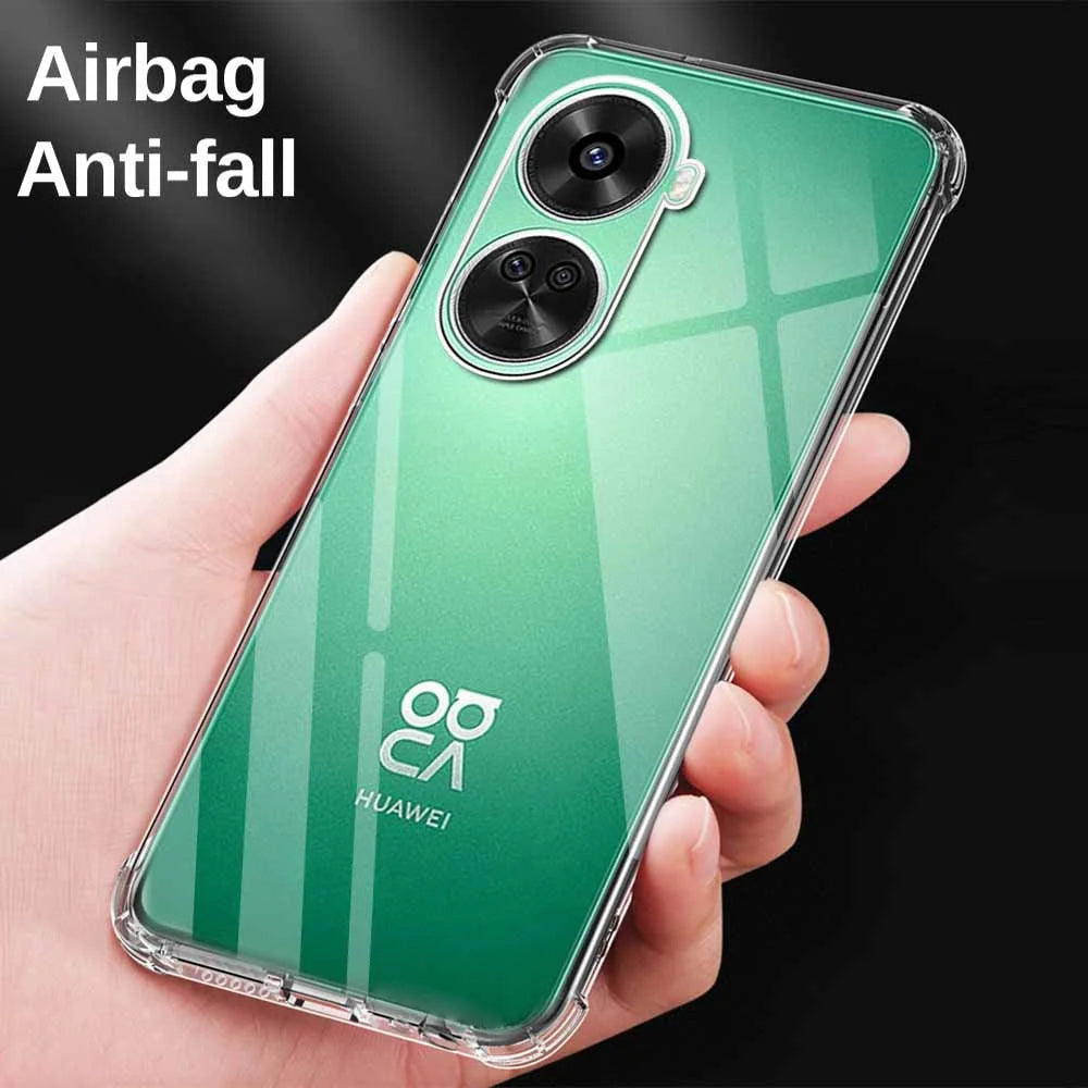 Funda para Huawei nova 11 SE / nova 12 SE, Techsuit, Transparente a prueba de golpes