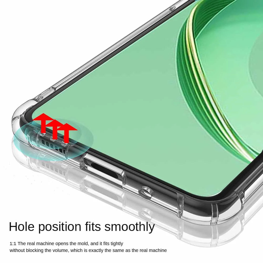 Funda para Huawei nova 11 SE / nova 12 SE, Techsuit, Transparente a prueba de golpes