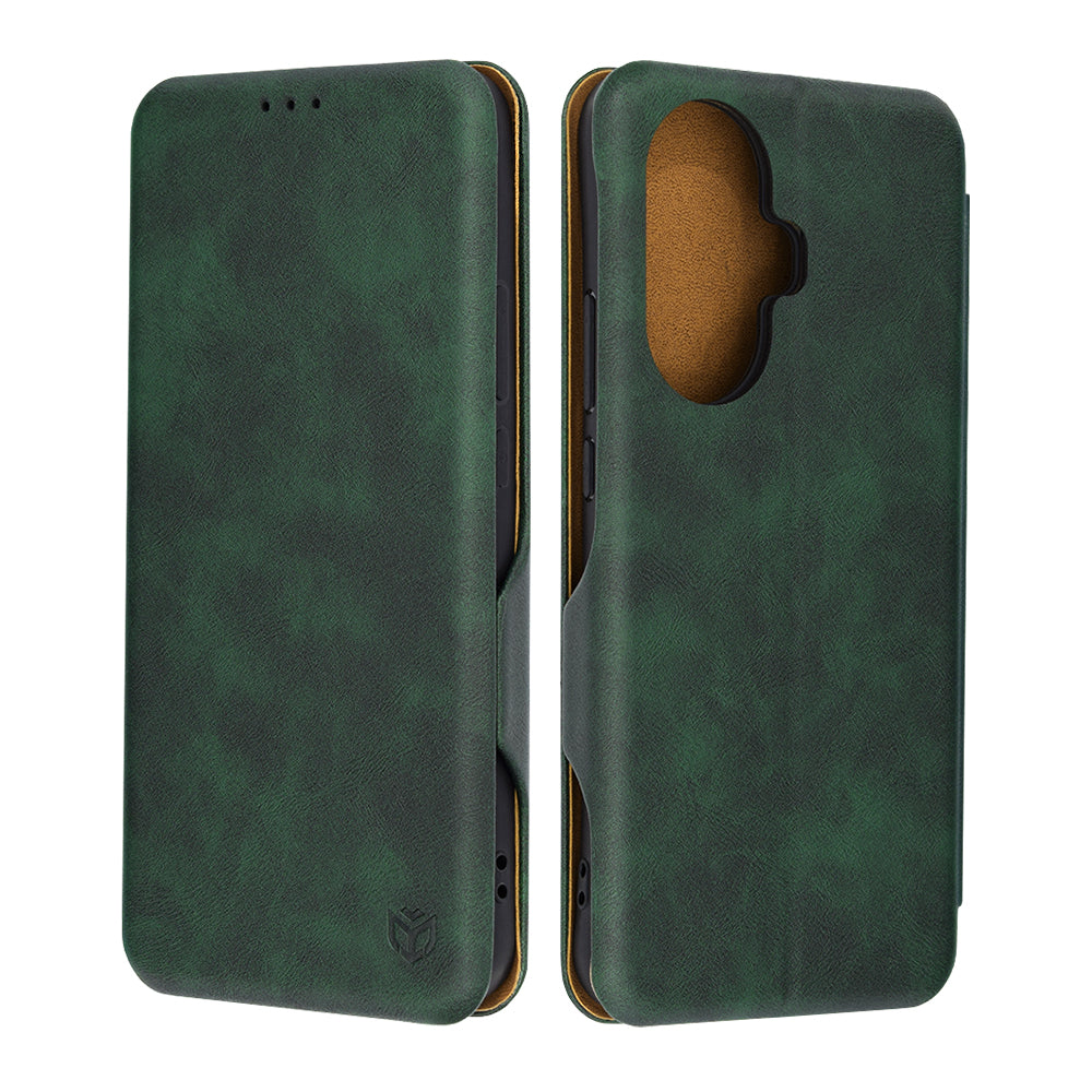 Funda para Huawei nova 12s / nova 11, Techsuit, Safe Wallet Plus, Verde