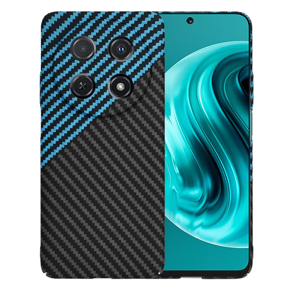 Funda para Huawei nova 13i / nova 12i, Techsuit, Carbonite FiberShell, Negra Bleu