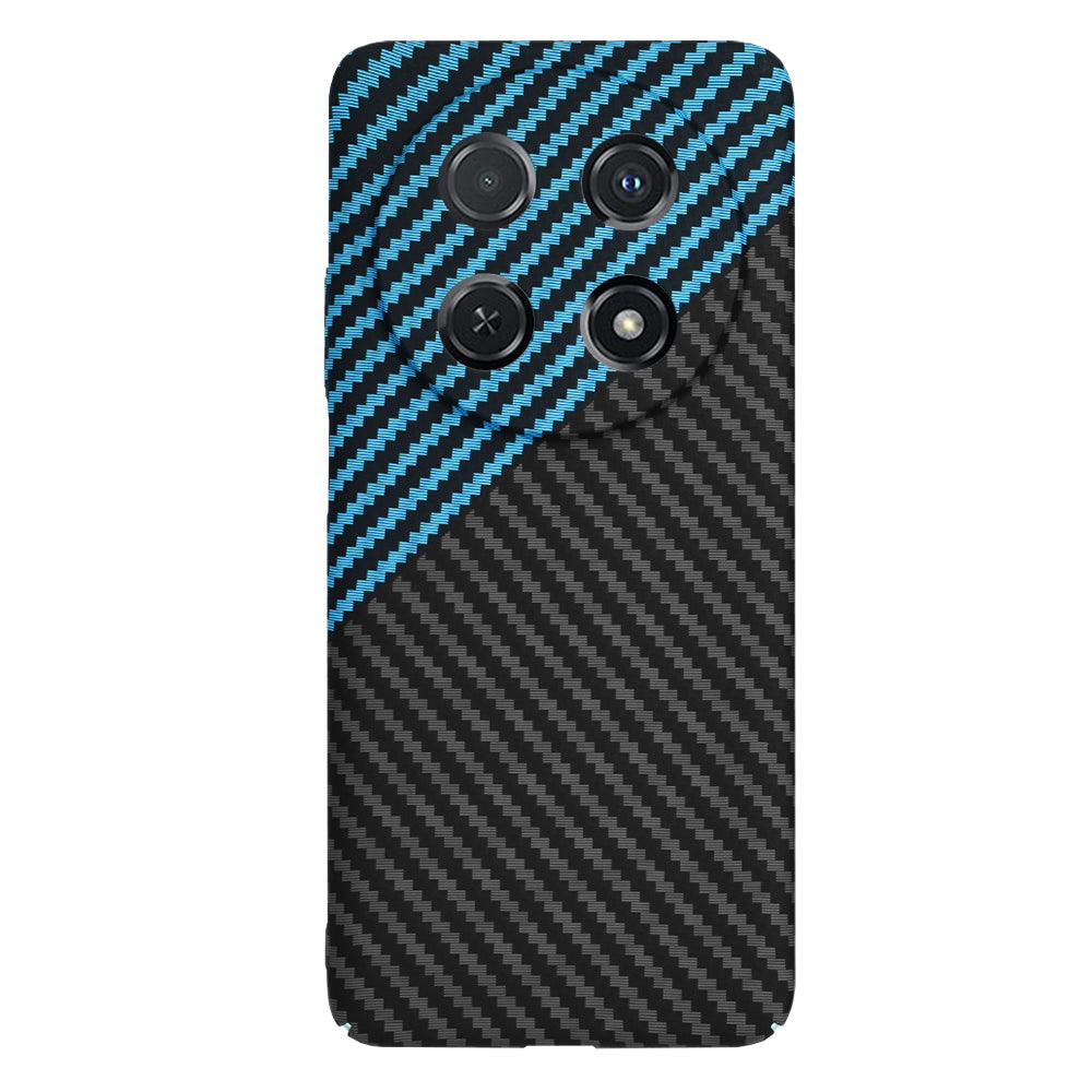 Funda para Huawei nova 13i / nova 12i, Techsuit, Carbonite FiberShell, Negra Bleu