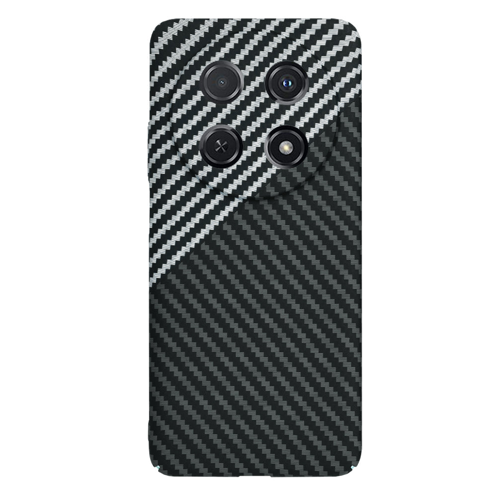 Funda para Huawei nova 13i / nova 12i, Techsuit, Carbonite FiberShell, Negra Gris