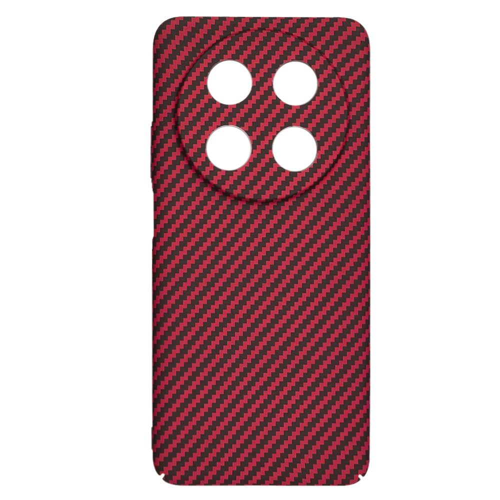 Funda para Huawei nova 13i / nova 12i, Techsuit, Carbonite FiberShell, Roja