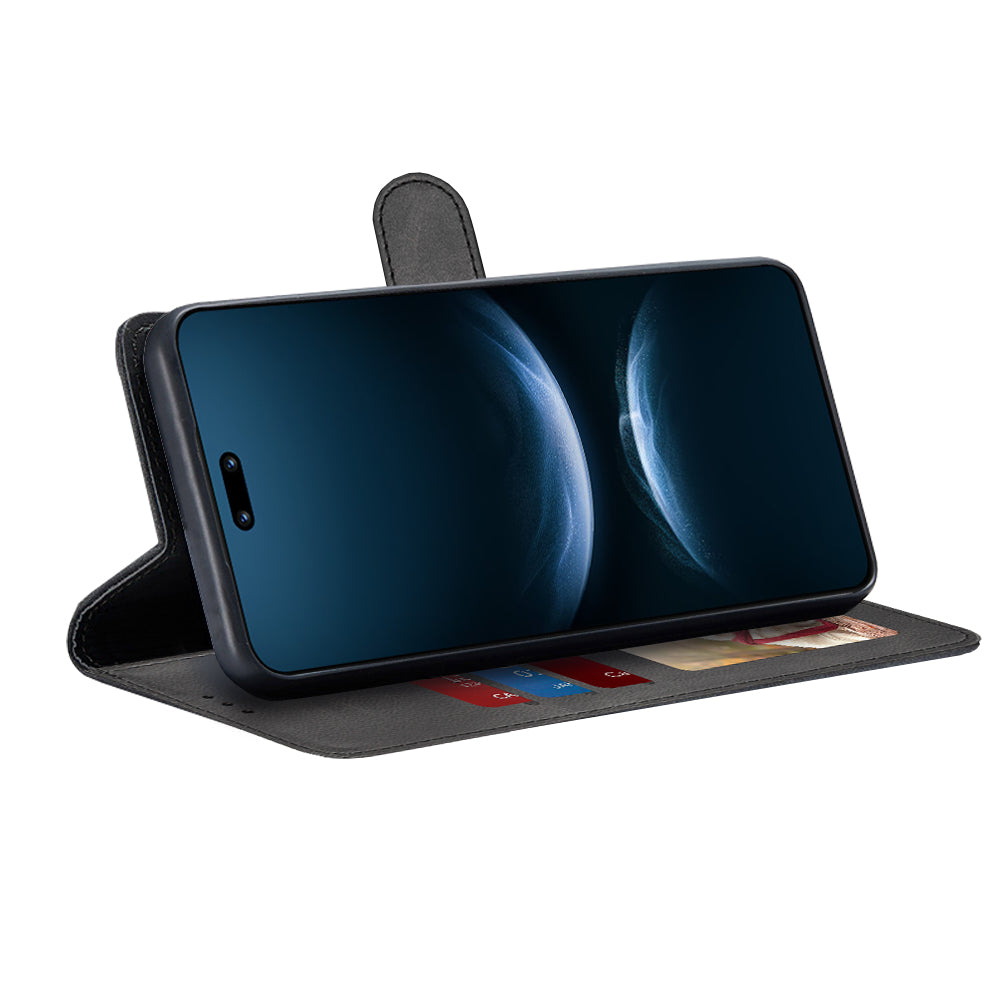 Funda para Huawei nova 14 Pro, Techsuit, Diary Book, Negra