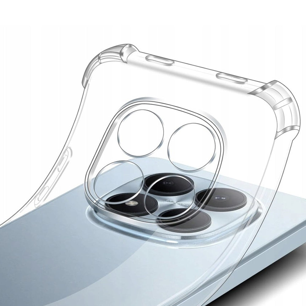 Funda para Huawei nova 14 Pro, Techsuit, Shockproof Clear, Transparente