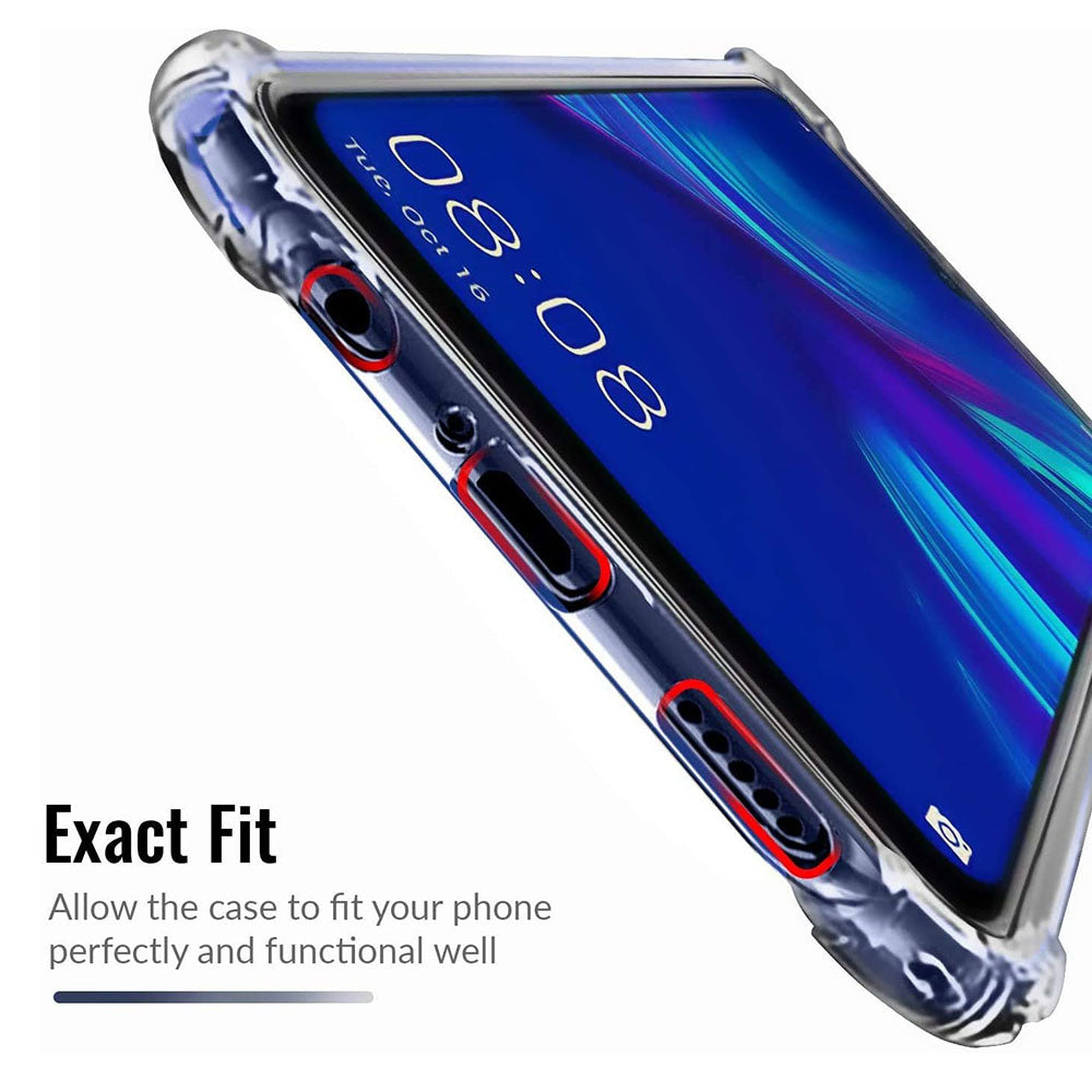Funda para Huawei P Smart (2019), Techsuit, Antigolpes Transparente