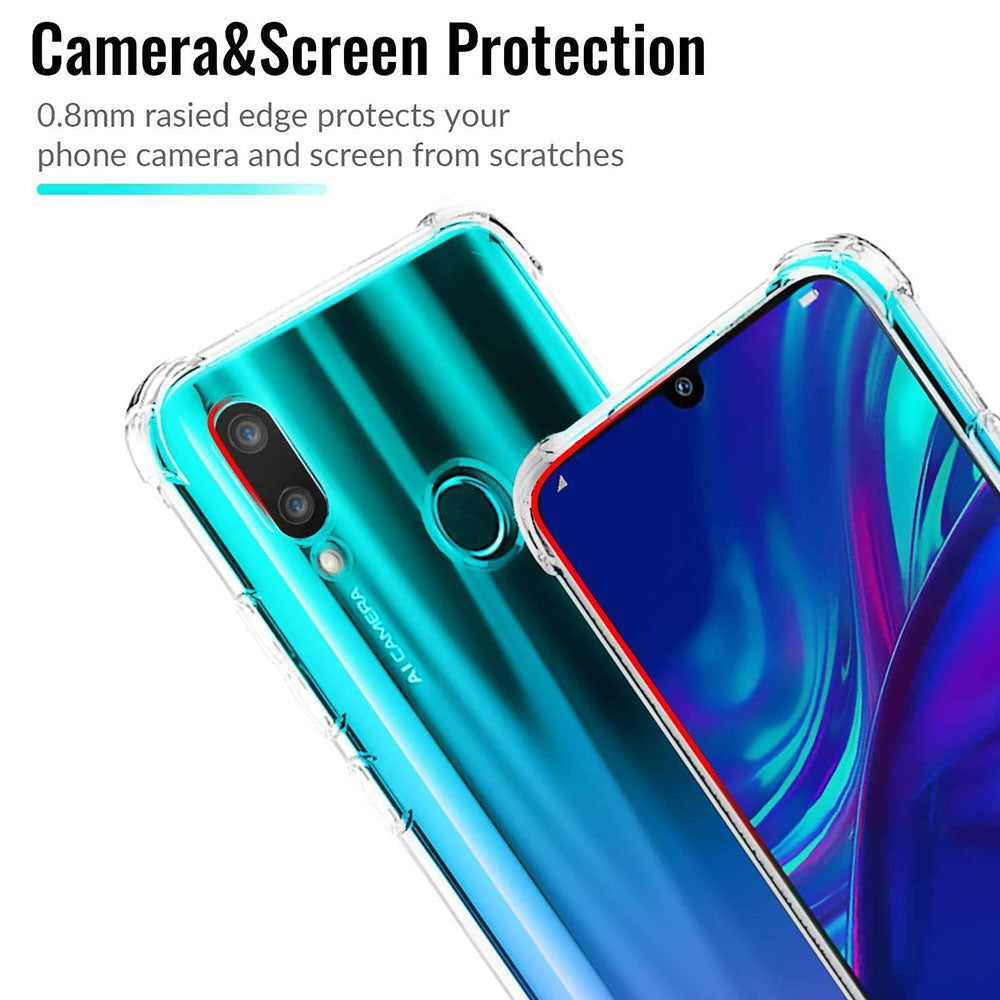 Funda para Huawei P Smart (2019), Techsuit, Antigolpes Transparente