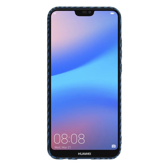 Funda para Huawei P20 Lite, Techsuit, Carbonite FiberShell, Turquesa