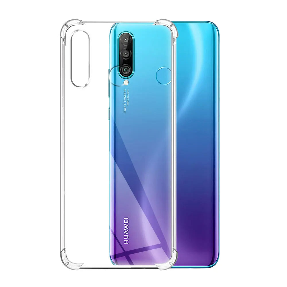 Funda para Huawei P30 lite New Edition / P30 lite, Techsuit, Antigolpes Transparente, Transparente