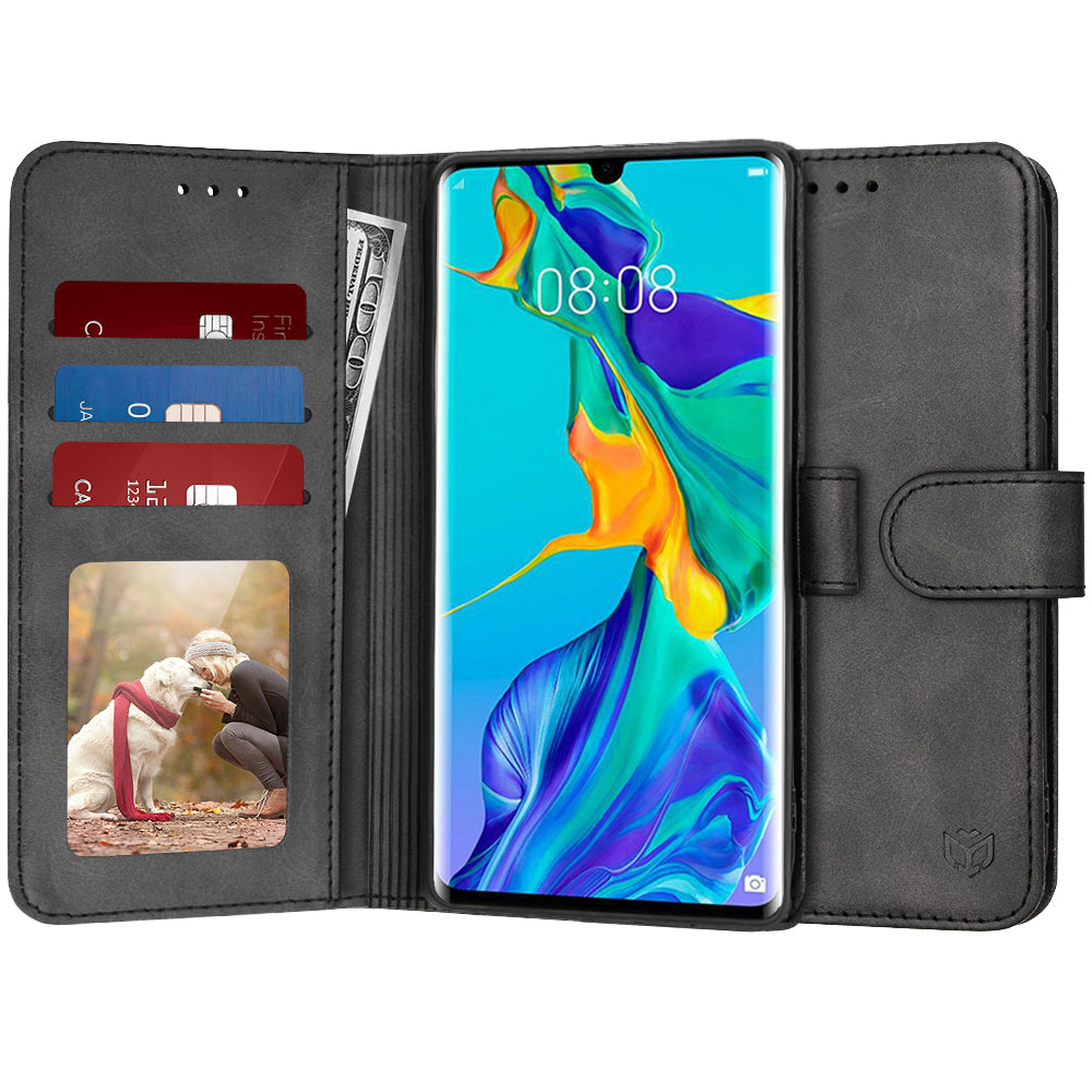 Funda para Huawei P30 Pro New Edition / P30 Pro, Techsuit, Diary Book, Negra