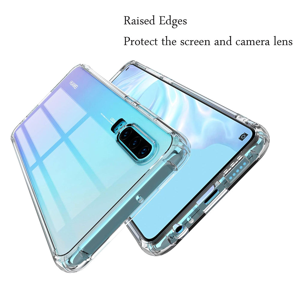 Funda para Huawei P30, Techsuit, Antigolpes Transparente, Transparente