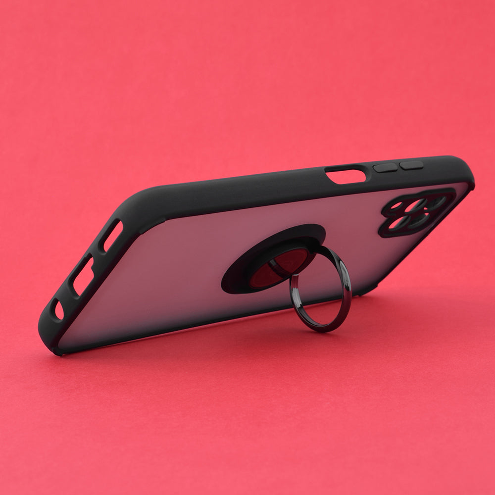 Funda para Huawei P40 lite 4G, Techsuit, Glinth, Negra