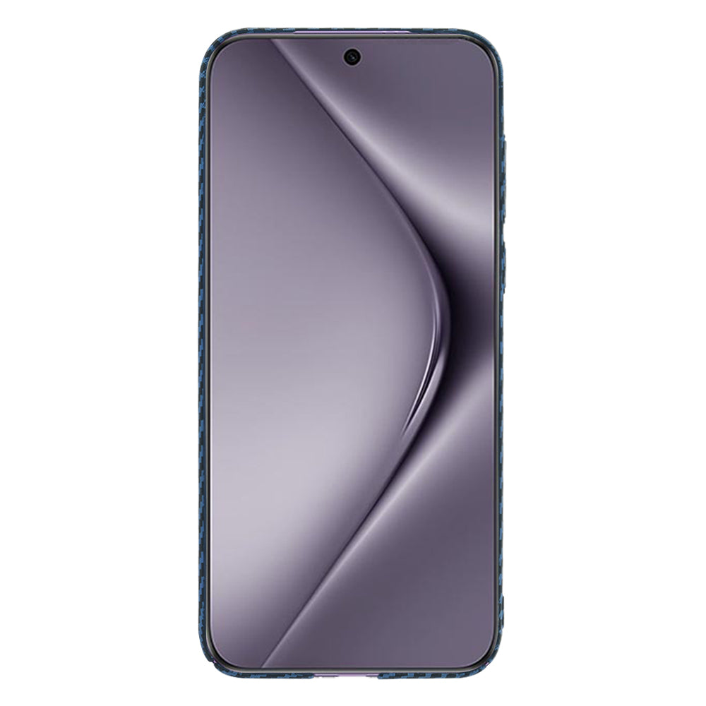 Funda para Huawei Pura 70 Pro, Techsuit, Carbonite FiberShell, Turquesa