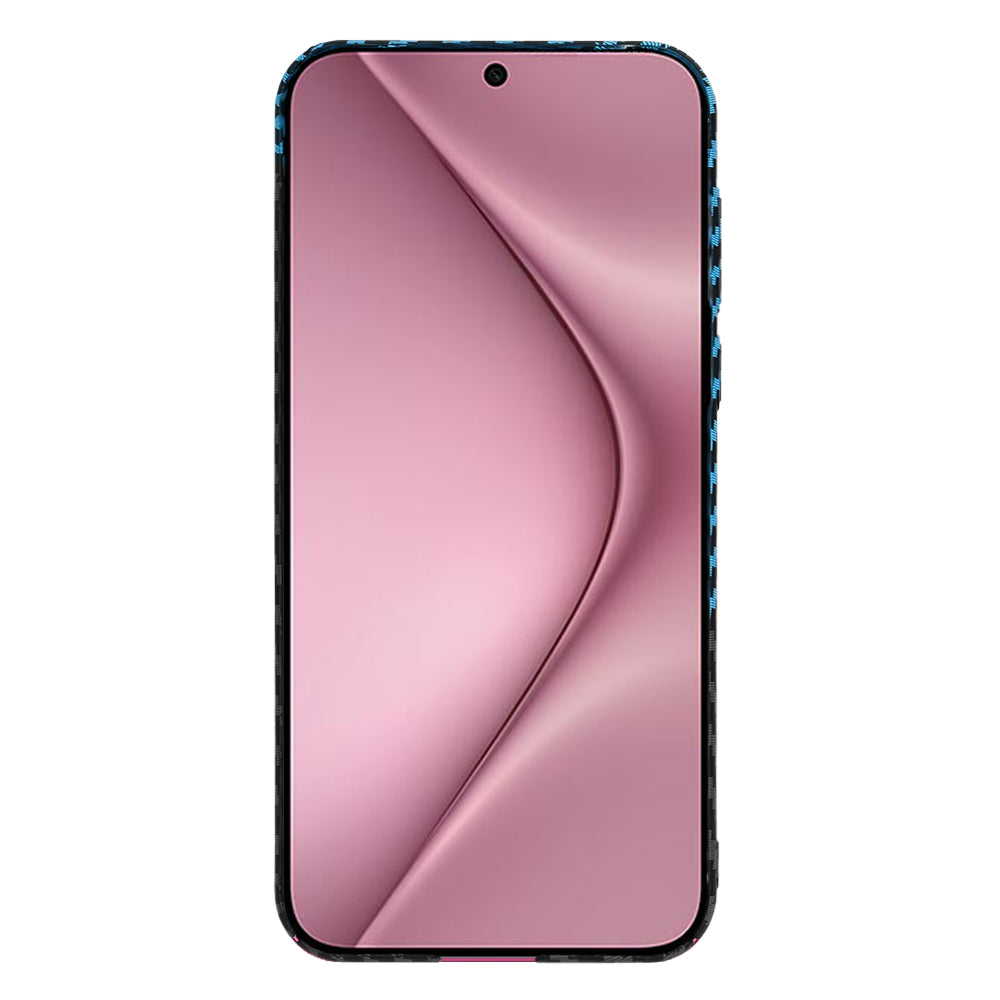 Funda para Huawei Pura 70, Techsuit, Carbonite FiberShell, Negra Bleu