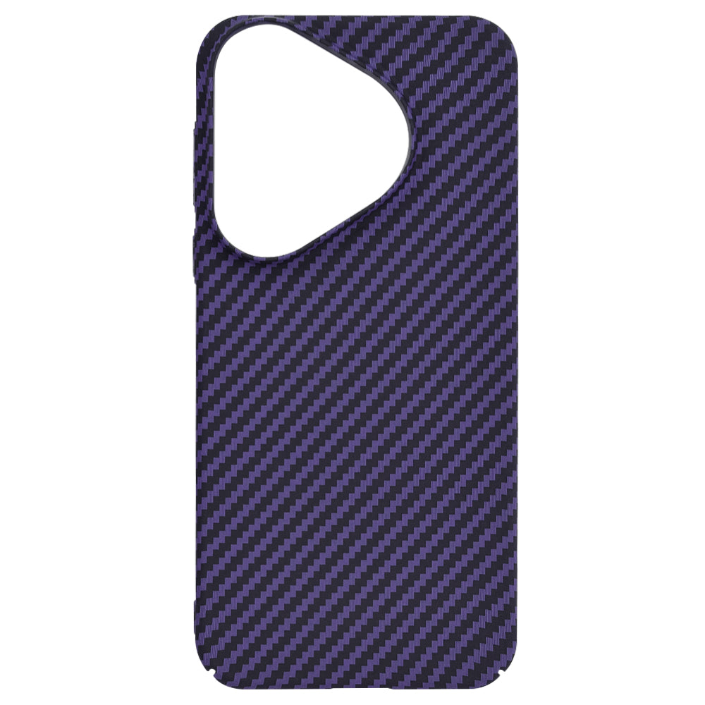 Funda para Huawei Pura 70, Techsuit, Carbonite FiberShell, Morado