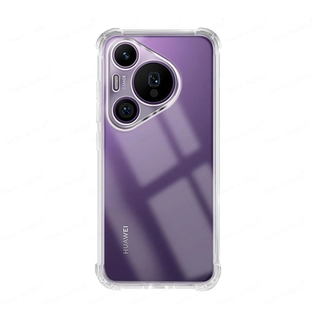 Funda para Huawei Pura 70, Techsuit, Antigolpes Transparente, Transparente