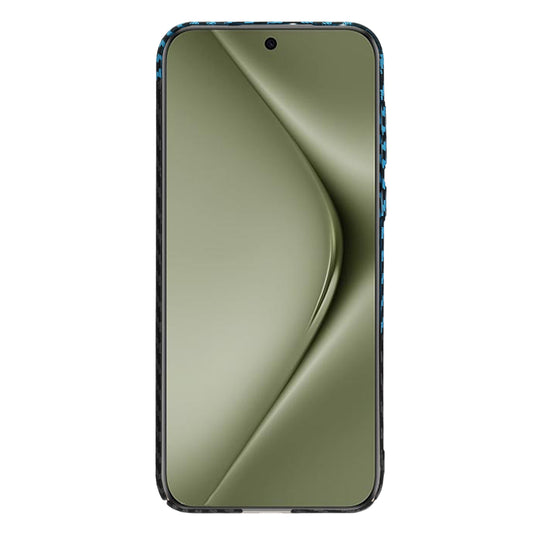 Funda para Huawei Pura 70 Ultra, Techsuit, Carbonite FiberShell, Negra Bleu