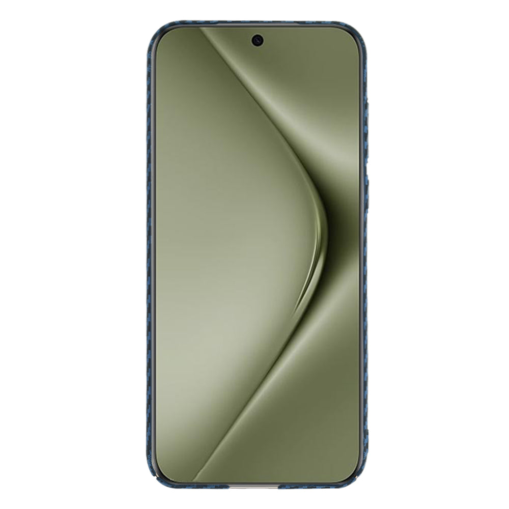 Funda para Huawei Pura 70 Ultra, Techsuit, Carbonite FiberShell, Turquesa