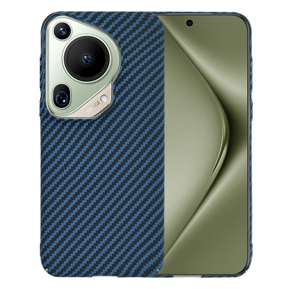 Funda para Huawei Pura 70 Ultra, Techsuit, Carbonite FiberShell, Turquesa