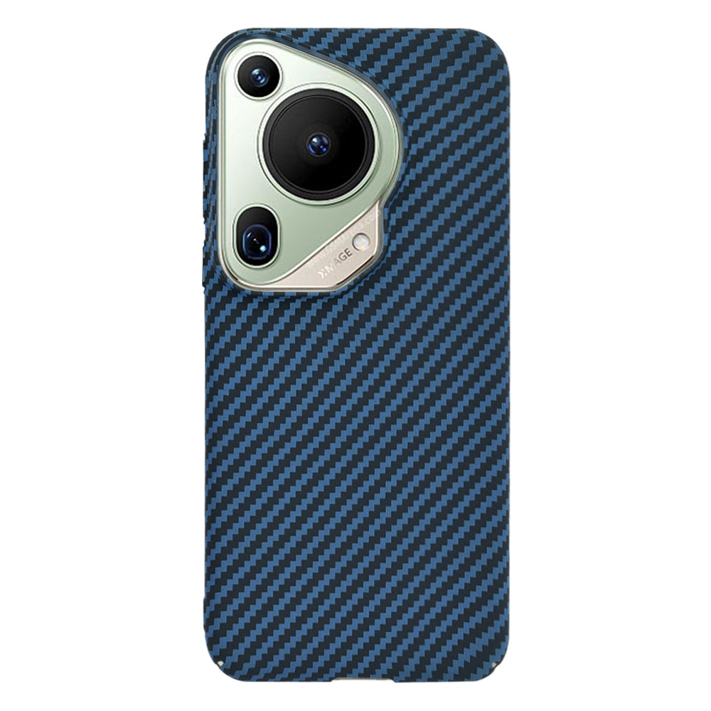 Funda para Huawei Pura 70 Ultra, Techsuit, Carbonite FiberShell, Turquesa