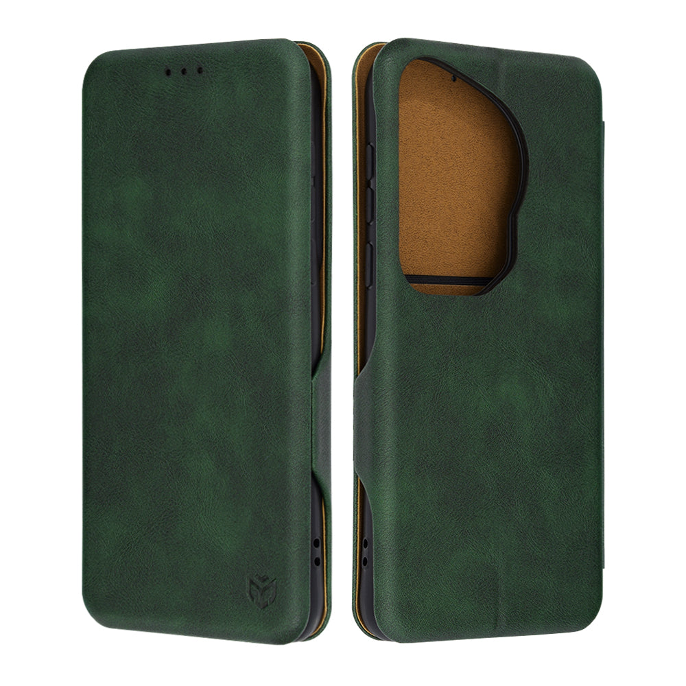 Funda para Huawei Pura 70 Ultra, Techsuit, Safe Wallet Plus, Verde