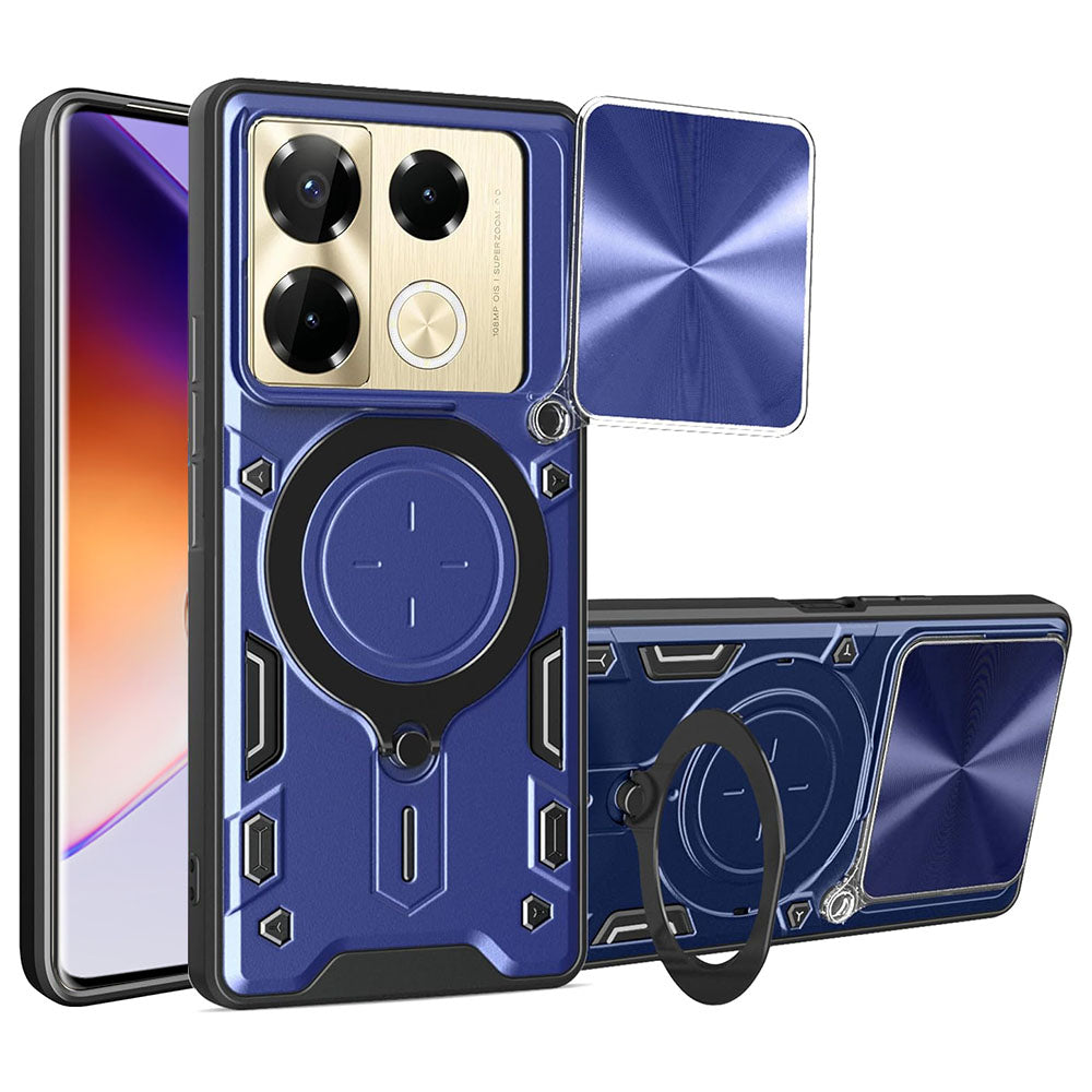 Funda para Infinix Note 40 Pro+, Techsuit, CamGuard Pro, Azul