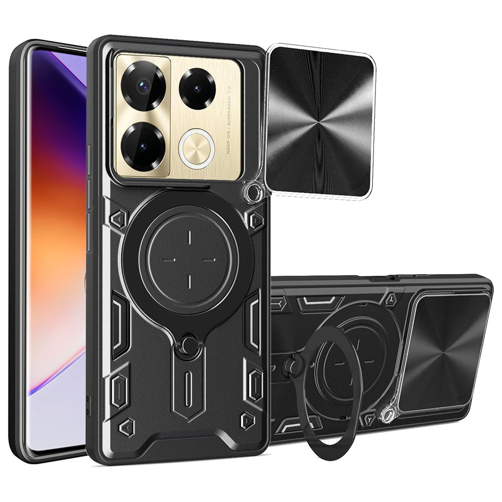 Funda para Infinix Note 40 Pro+, Techsuit, CamGuard Pro, Negra