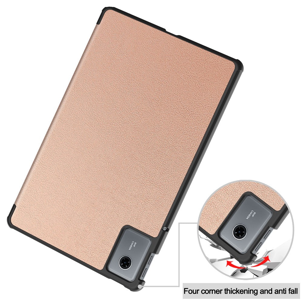 Funda para Lenovo Idea Tab 11, Techsuit, FoldPro, Rosa Dorado