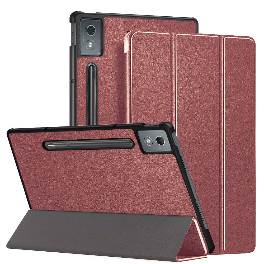 Funda para Lenovo Idea Tab Pro, Techsuit, FoldPro, Roja