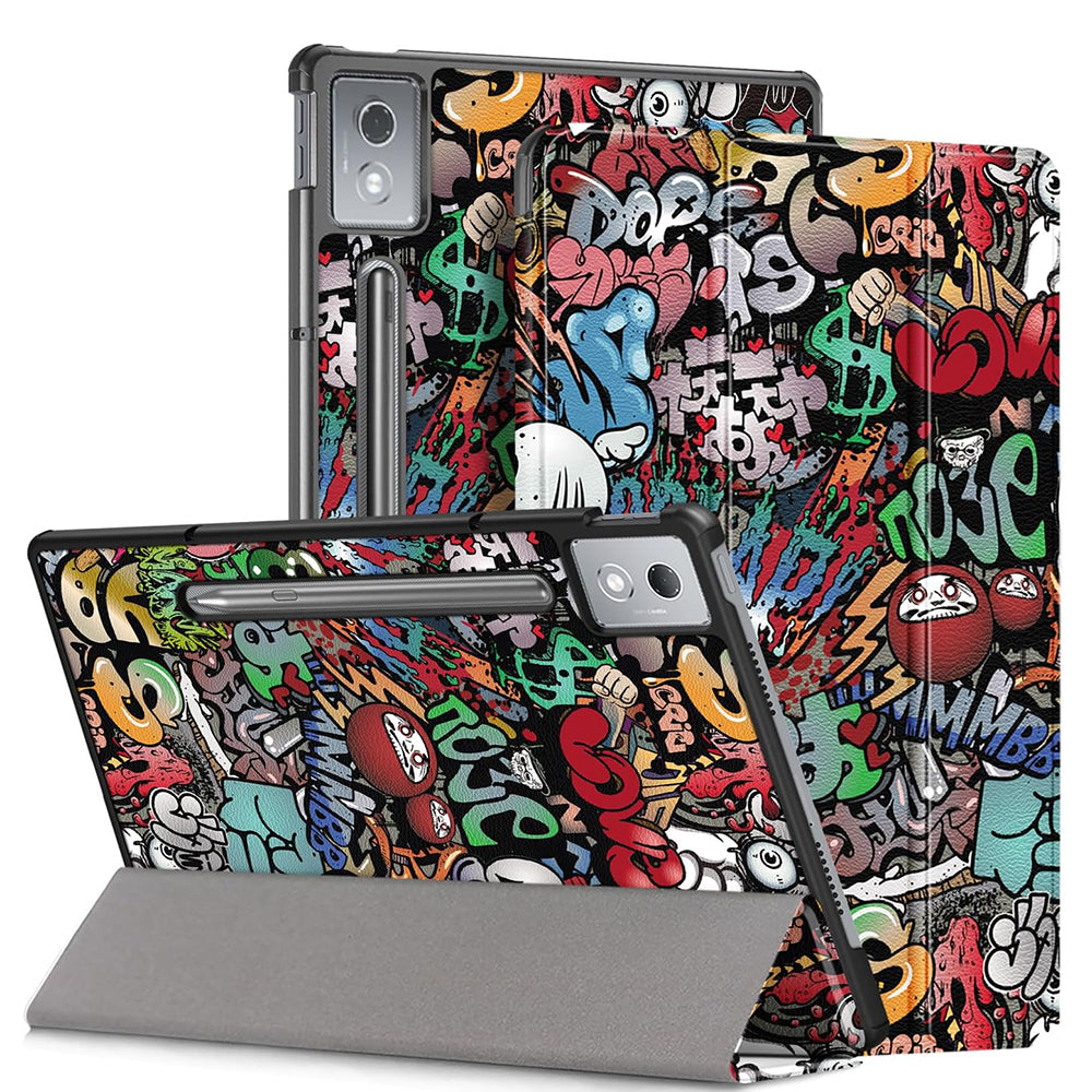 Funda para Lenovo Idea Tab Pro, Techsuit, FoldPro Urban Vibe, Multicolor