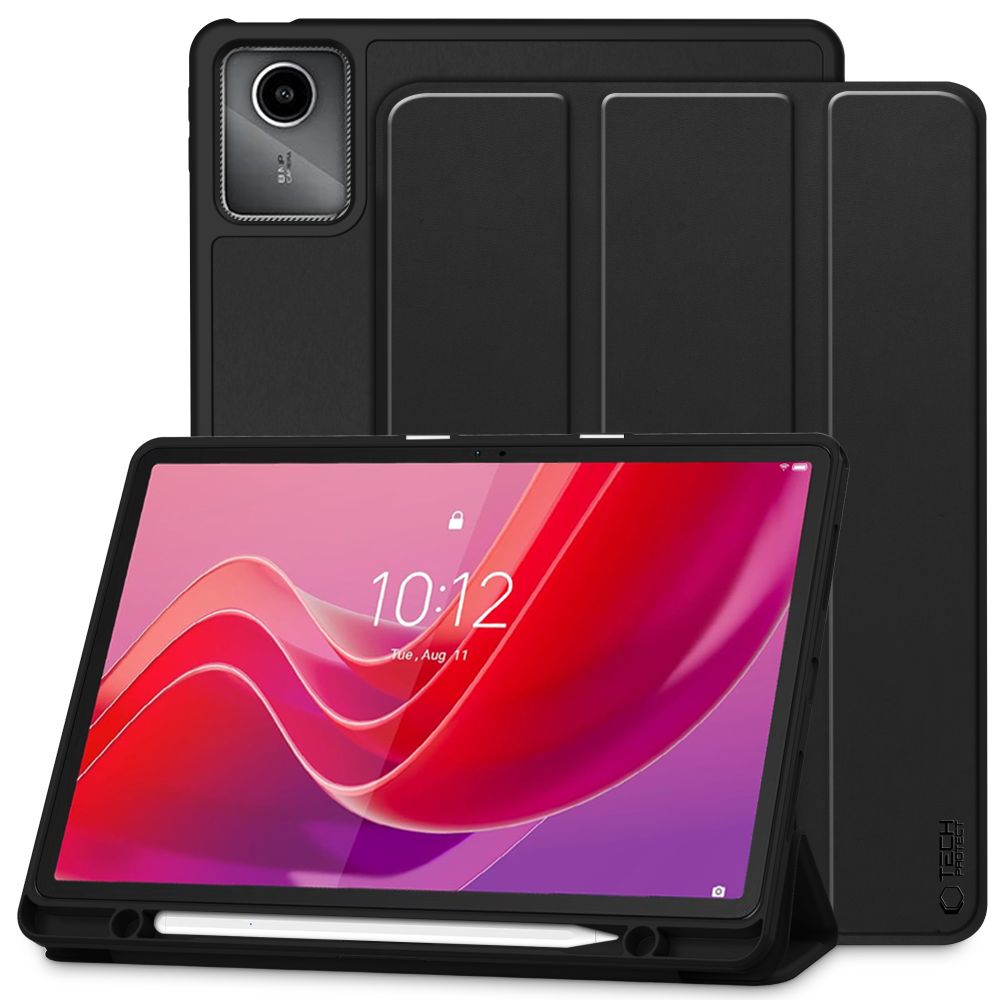 Funda para Lenovo Tab M11, Tech-Protect, SC PEN, Negro