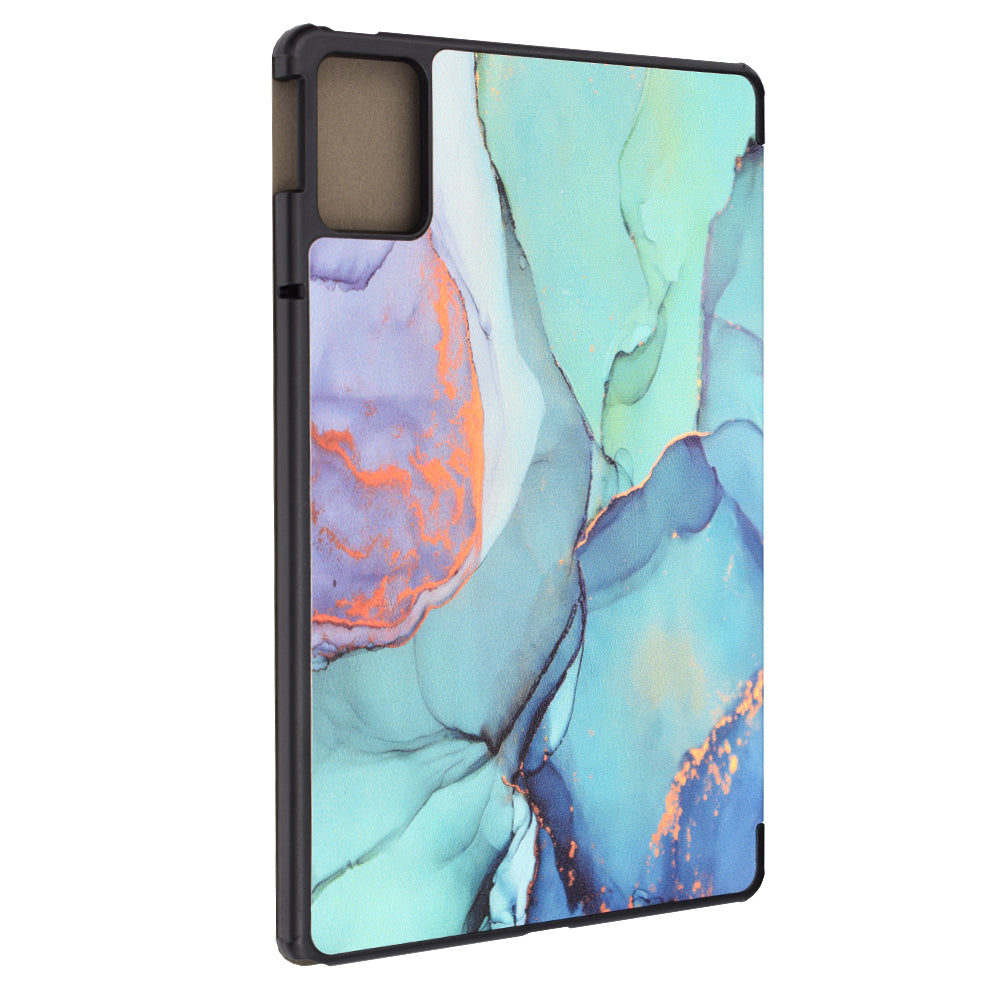 Funda para Lenovo Tab M11, Techsuit, FoldPro Green Time, Multicolor